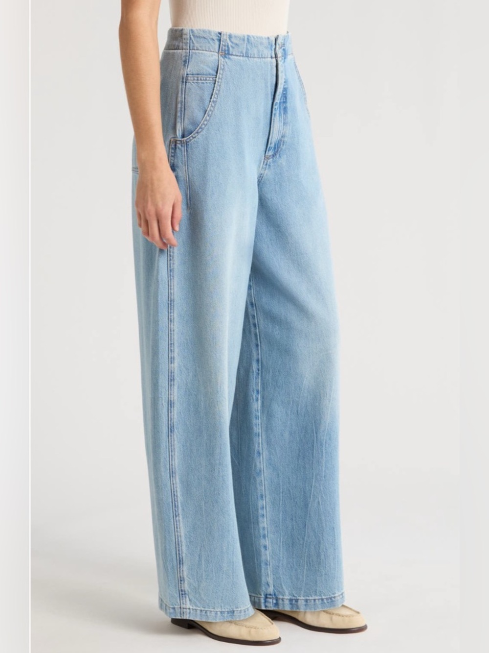 Pistola
Lottie High
Waist Wide Leg
Jeans 👖
Color: Qualifier
Size 31 - Picture 3 of 9
